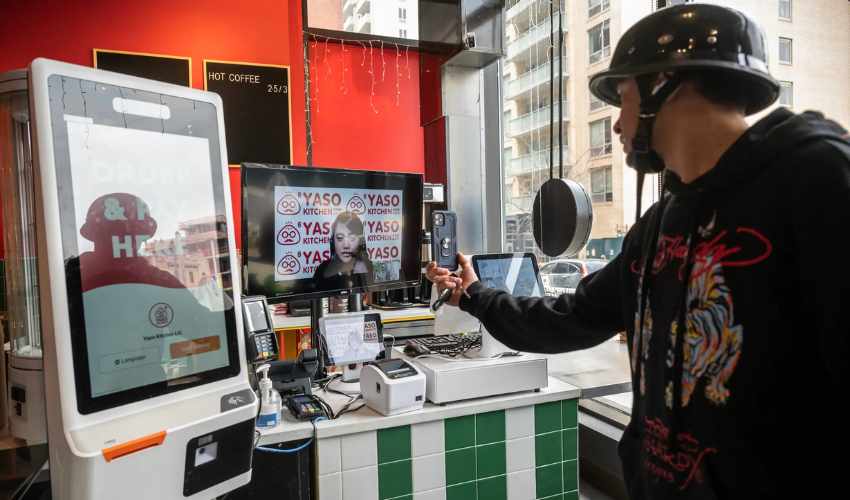 New York Restaurants Experiment with Virtual Staffing: Cashiers Beam In from the Philippines